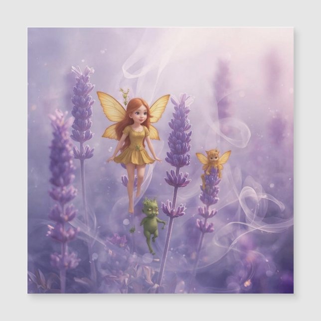 Whimsy Among the Purple Blooms (Voorkant)