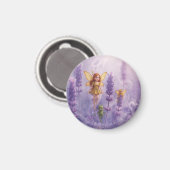 Whimsy Among the Purple Blooms Magneet (Voorkant / Achterkant)