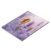 Whimsy Among the Purple Blooms Notitieboek (Linkerzijde)