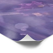 Whimsy Among the Purple Blooms Perfect Poster (Hoek)