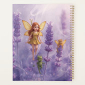 Whimsy Among the Purple Blooms Planner (Achterkant)