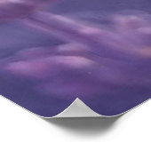 Whimsy Among the Purple Blooms Poster (Hoek)