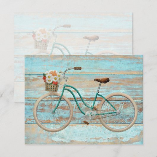 Whimsy  Beach Cruiser Briefkaart (Voorkant / Achterkant)