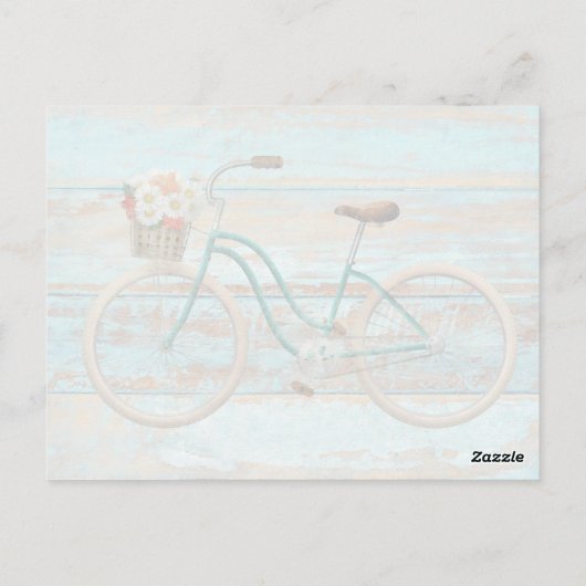 Whimsy  Beach Cruiser Briefkaart (Achterkant)