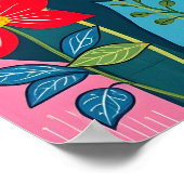 Whimsy Bird Poster (Hoek)