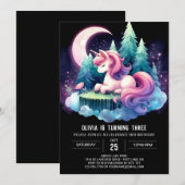 Whimsy Boho Paard Verjaardag Kaart (Voorkant / Achterkant)