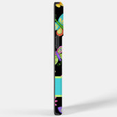 Whimsy Butterflies Black Name Persoonlijk Case-Mate iPhone Case (Achterkant / Rechts)