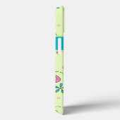 Whimsy Butterflies op de Groene Naam van de Douane Case-Mate iPhone Case (Achterkant / Rechts)