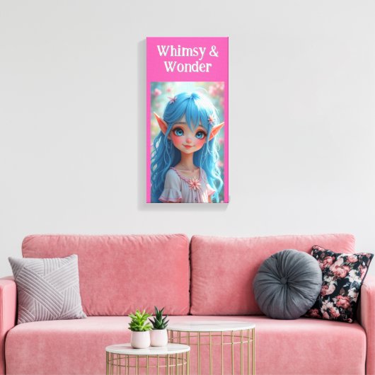Whimsy Canvas Afdruk (Insitu (Woonkamer))