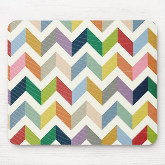 Whimsy Chevron - Colour Love Muismat (Voorkant)