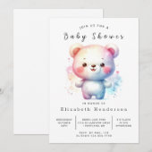 Whimsy Custom Beer Baby shower Kaart (Voorkant / Achterkant)