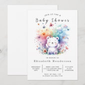 Whimsy Digital Beer Baby shower Kaart (Voorkant / Achterkant)