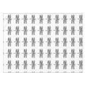 Whimsy Dragonfly Doodle Art Tafelkleed (Voorkant (Horizontaal))