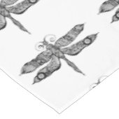 Whimsy Dragonfly Doodle Art Tafelkleed (Gekanteld)