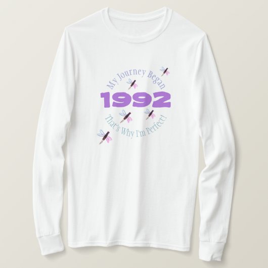 Whimsy Dragonfly geaccentreerd T-shirt (Design voorkant)