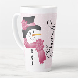 Whimsy en plezier met polka dots latte mok