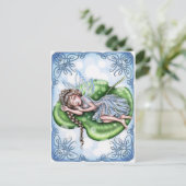 Whimsy Fairy Adeline Briefkaart (Staand voorkant)