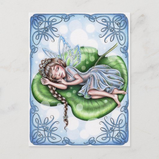 Whimsy Fairy Adeline Briefkaart (Voorkant)
