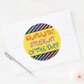 Whimsy "FANTASTISCHE STUDENT VAN DE DAG!" Sticker (Envelop)
