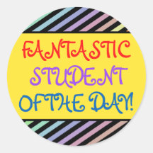 Whimsy "FANTASTISCHE STUDENT VAN DE DAG!" Sticker