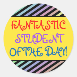 Whimsy "FANTASTISCHE STUDENT VAN DE DAG!" Sticker