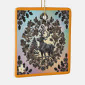 "Whimsy Fantasy Art" Keramisch Ornament (Rechts)