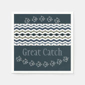 Whimsy Fish Designer Paper Servet (Voorkant)