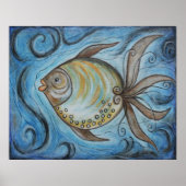 Whimsy Fish II Poster (Voorkant)