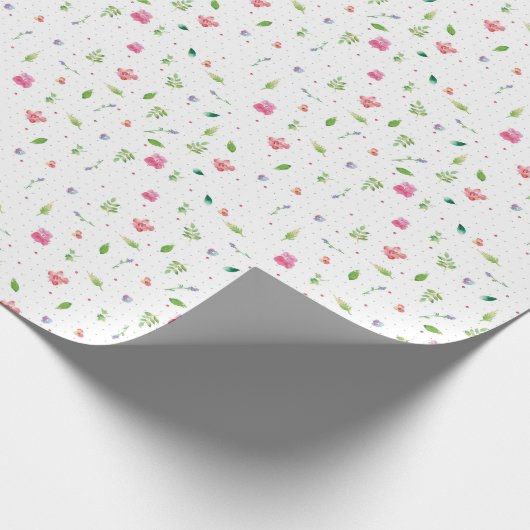 Whimsy Floral 2 Cadeaupapier (Hoek)