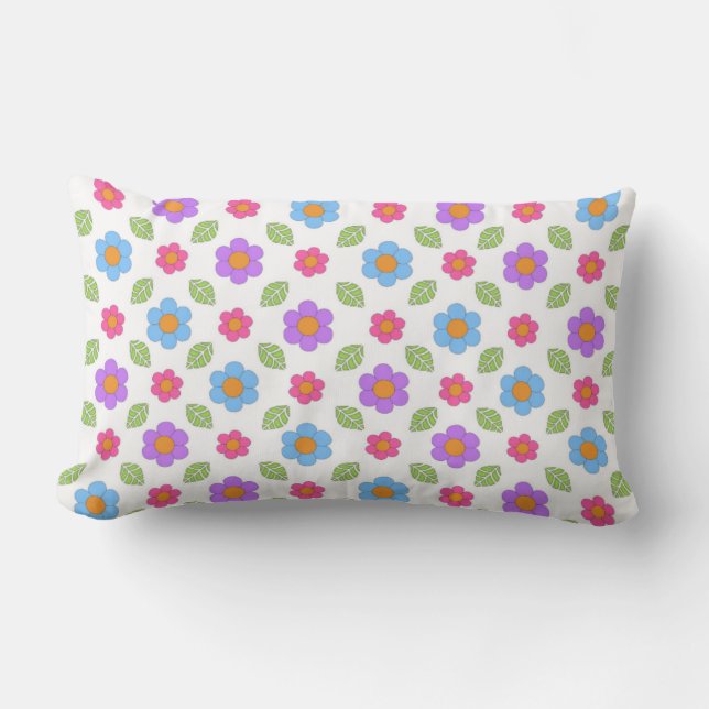 Whimsy Floral Pillow Kussen (Voorkant)