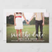 Whimsy Foto Save the Date Announding (Voorkant)