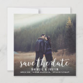 Whimsy Foto Save the Date Announding Magnetische Uitnodiging (Voorkant)