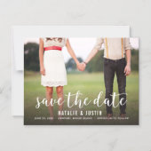 Whimsy Foto Save the Date Announding Magnetische Uitnodiging (Voorkant)