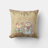 Whimsy Gepersonaliseerde Trouw Bruid Bruidegom Lan Kussen (Voorkant)