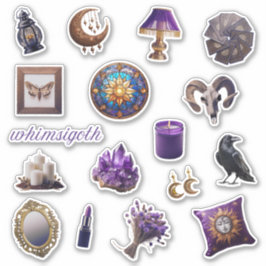 Whimsy Gothic Stickers | Whimsigoth Journal Sticke