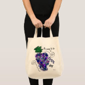 Whimsy Grapes Tote Bag (Voorkant (product))