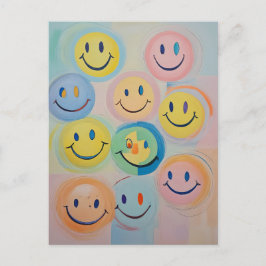 Whimsy Grin Feestdagenkaart