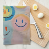 Whimsy Grin Theedoek (Quarter Fold)