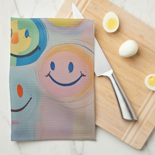 Whimsy Grin Theedoek (Quarter Fold)