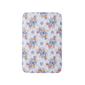 Whimsy Hand Getrokken Bloemen Badmat (Voorkant Verticaal)