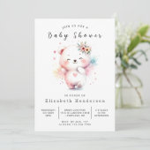 Whimsy Happy Beer Baby shower Kaart (Staand voorkant)
