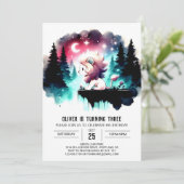 Whimsy Happy Lion Verjaardag Kaart (Staand voorkant)