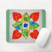 Whimsy Hearts Quilt - Blok #1 Muismat (Met muis)