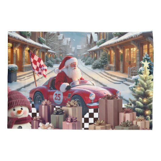 Whimsy Holiday Design Kussensloop (Achterkant)