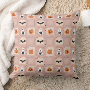 Whimsy in de Pumpkin Patch Kussen