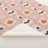 Whimsy in de Pumpkin Patch Sherpa Deken (3/4)