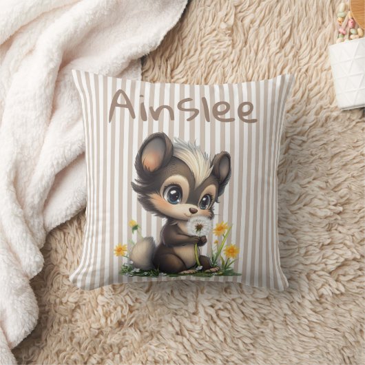 Whimsy in de wilde bloemen kussen (Deken)