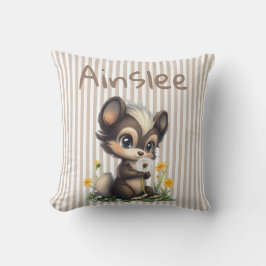 Whimsy in de wilde bloemen kussen