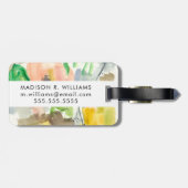 Whimsy in The Garden II Bagagelabel (Achterkant horizontaal)