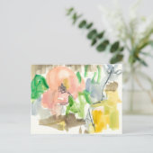 Whimsy in The Garden II Briefkaart (Staand voorkant)